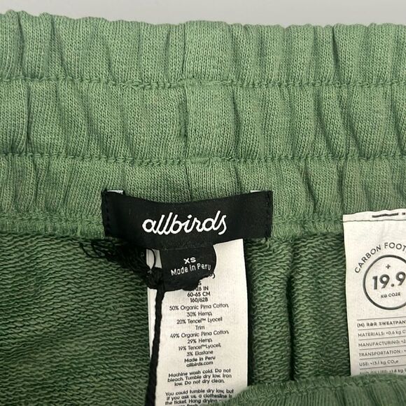 New Allbirds Men’s R&R Sweatpants Hazy Cargo Size XS - Picture 7 of 14